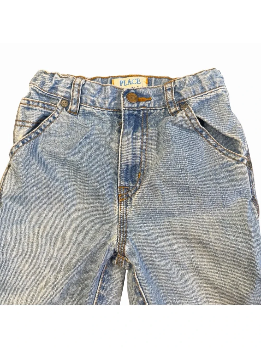The Children's Place Kids Light Wash Wide Leg Jeans Size 3T